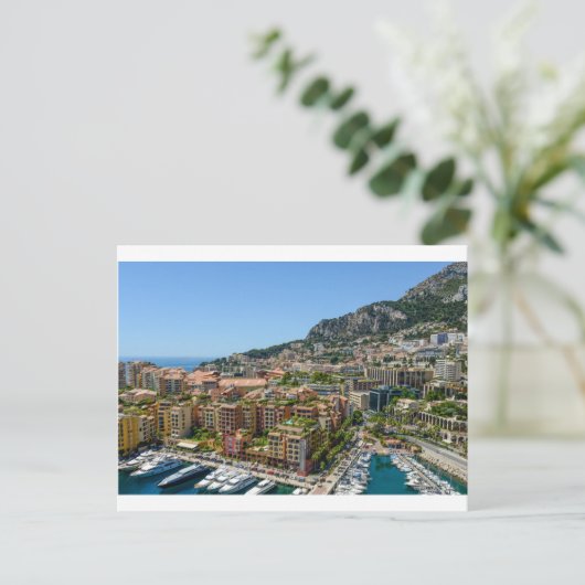 Monte Carlo Monaco Postkarte (Stehend Vorderseite)