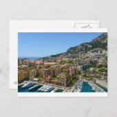 Monte Carlo Monaco Postkarte (Vorne/Hinten)