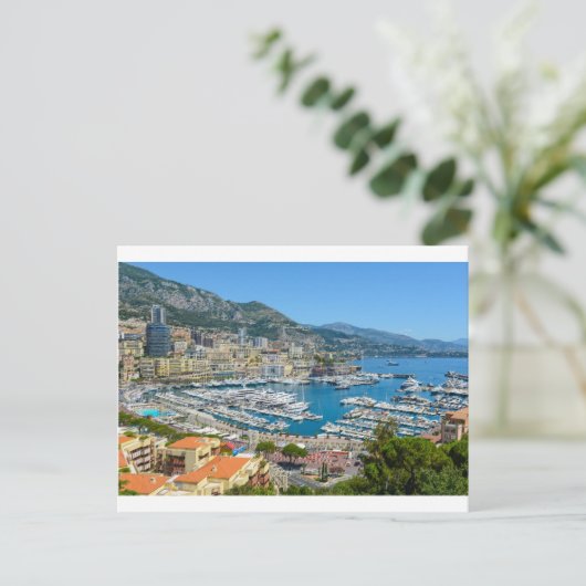 Monte Carlo Monaco Postkarte (Stehend Vorderseite)