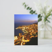 Monte Carlo, Monaco Postkarte (Stehend Vorderseite)