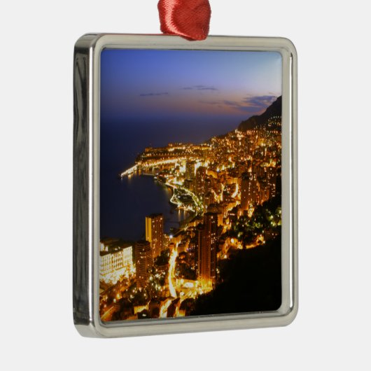 Monte Carlo, Monaco Silbernes Ornament (Rechts)