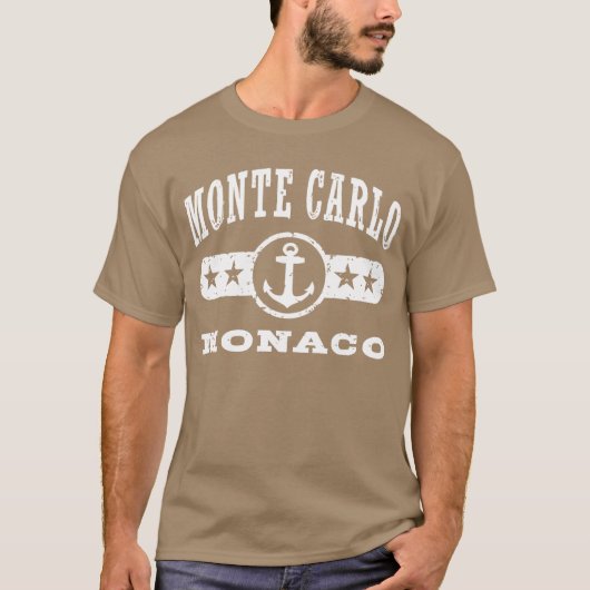 Monte Carlo Monaco T - Shirt (Vorderseite)