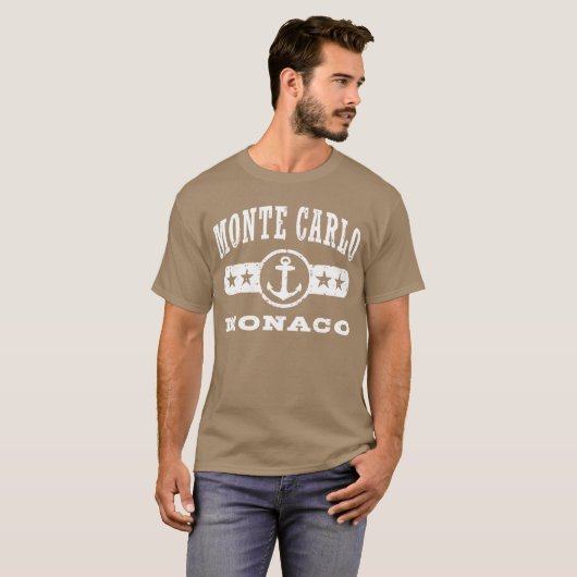 Monte Carlo Monaco T - Shirt (Vorne ganz)