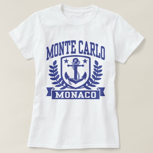 Monte Carlo Monaco T-Shirt (Design vorne)