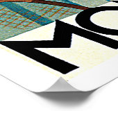 Monte Carlo Monaco Vintag Poster (Ecke)