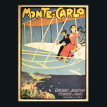 MONTE CARLO MONACO Vintage Art Deco Poster<br><div class="desc">Digital retuschiert und überarbeitet! Farbkorrigiert und Fehler entfernt! Hi Res Reproduktion Vintage Reise Poster Sammlung. Monte Carlo Monaco Tourismus Promotion Vintage Poster.</div>
