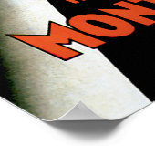 Monte Carlo Monaco Vintages Auto Race Ad Poster (Ecke)