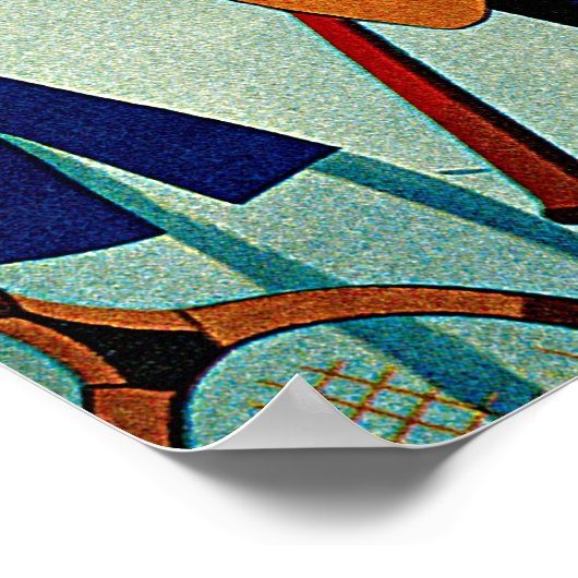 Monte Carlo Parco Civico-Ciani Poster (Ecke)