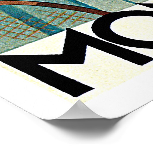 Monte Carlo Parco Civico-Ciani Poster (Ecke)