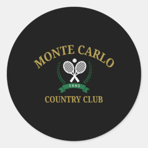 Monte Carlo Parco Civico-Ciani Runder Aufkleber