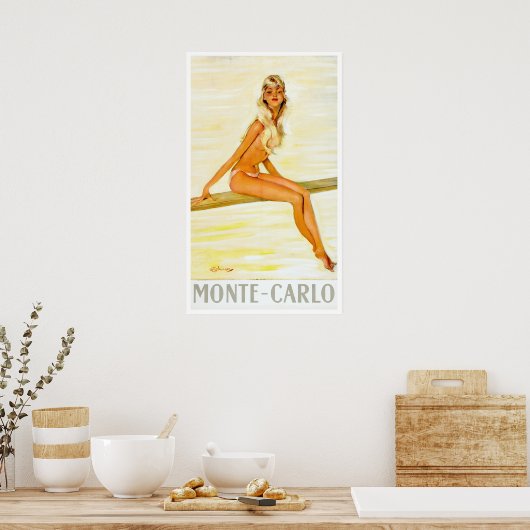 Monte-Carlo Poster (Küche)