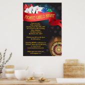 Monte Carlo Poster 26 x 36 (Küche)