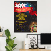 Monte Carlo Poster 26 x 36 (Heimbüro)