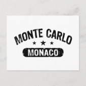 Monte Carlo Postkarte (Vorderseite)