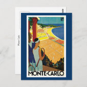 Monte Carlo Postkarte (Vorne/Hinten)