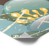 Monte Carlo Reiseplakat Poster (Ecke)