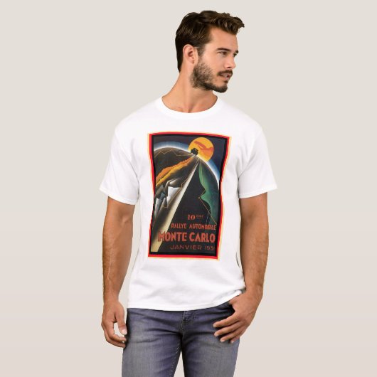 Monte Carlo Reproduction Poster T - Shirt (Vorne ganz)