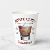 Monte Carlo Ristorante da Valentino Pappbecher (Rückseite)