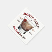 Monte Carlo Ristorante da Valentino Serviette (Ecke)