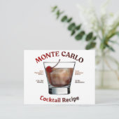 Monte Carlo Ristorante della Carrà Postkarte (Stehend Vorderseite)