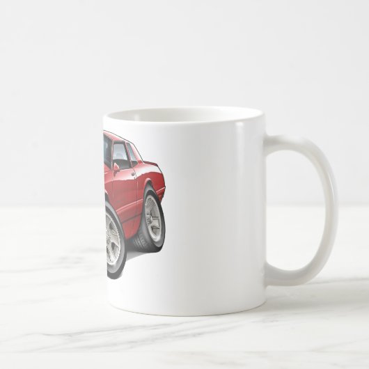 Monte Carlo Rot-Auto 1983-88 Kaffeetasse (Rechts)