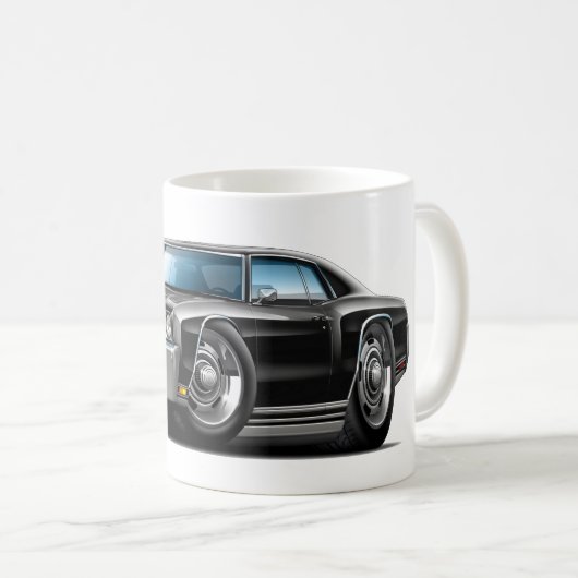 Monte Carlo schwarzes Auto 1972 Kaffeetasse (VorderseiteRechts)