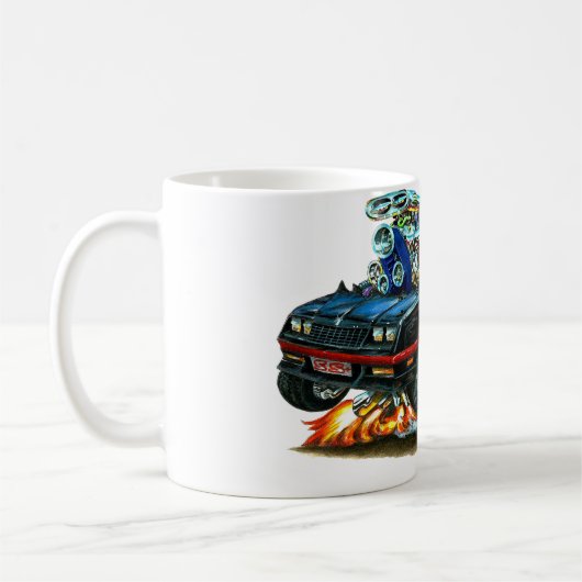 Monte Carlo schwarzes Auto 1983-88 Kaffeetasse (Links)