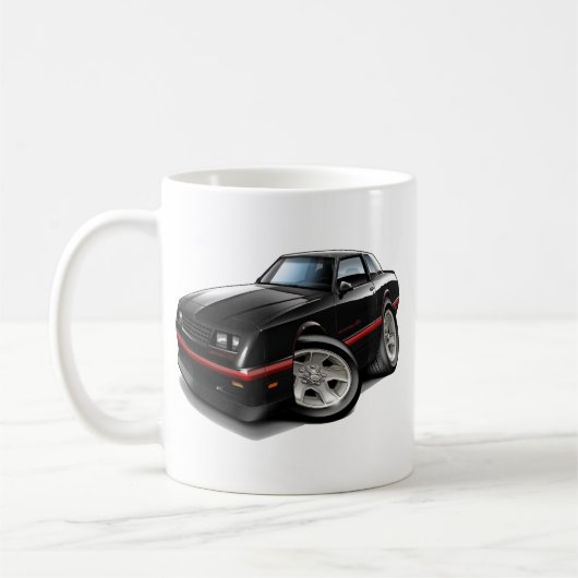 Monte Carlo schwarzes Auto 1983-88 Kaffeetasse (Links)