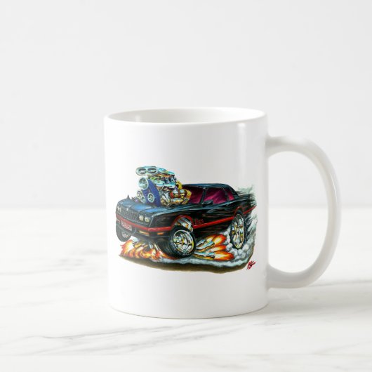 Monte Carlo schwarzes Auto 1983-88 Kaffeetasse (Rechts)