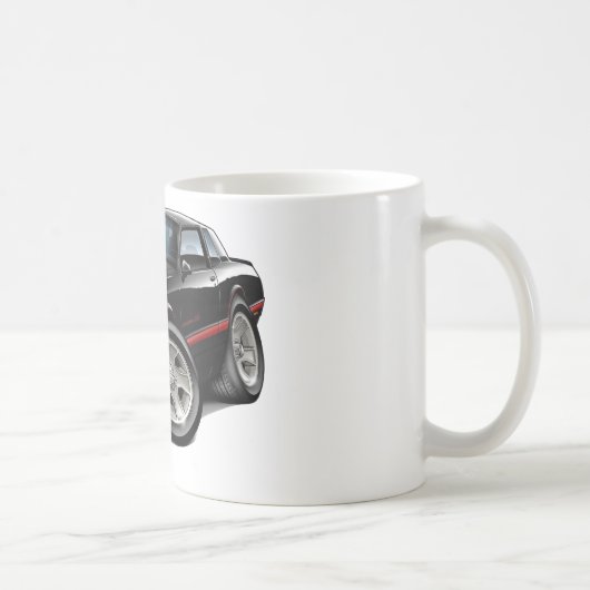 Monte Carlo schwarzes Auto 1983-88 Kaffeetasse (Rechts)