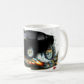 Monte Carlo schwarzes Auto 2000-05 Kaffeetasse (VorderseiteRechts)