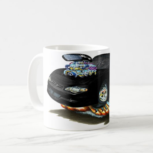 Monte Carlo schwarzes Auto 2000-05 Kaffeetasse (Vorderseite Links)