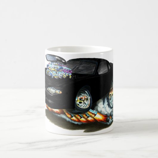 Monte Carlo schwarzes Auto 2000-05 Kaffeetasse (Mittel)