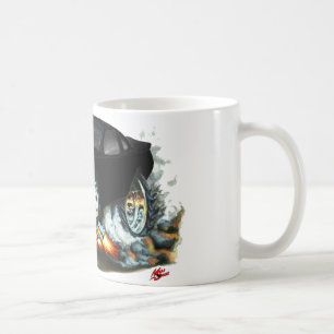 Monte Carlo schwarzes Auto 2000-05 Kaffeetasse