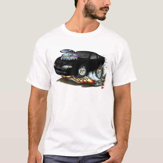Monte Carlo schwarzes Auto 2000-05 T-Shirt (Vorderseite)
