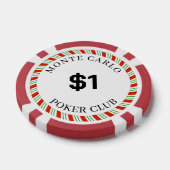 Monte Carlo Smooth mit eigener Marke $14 Gram Pokerchips (Einzeln)