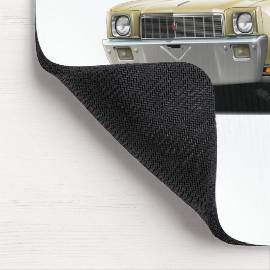 Monte Carlo TAN-Schwarzes Spitzenauto 1971 Mousepad (Ecke)