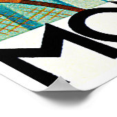 Monte Carlo Vintage Travel Poster (Ecke)