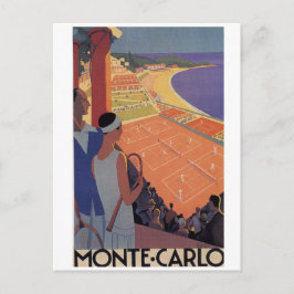 Monte Carlo Vintages Kunstvoll wandern im Valle Ve Postkarte