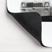 Monte Carlo Weiß-Schwarzes Spitzenauto 1971 Mousepad (Ecke)