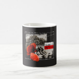 Monte Cassino Battle WW2 Czerwone Maki Poland Kaffeetasse