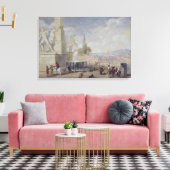 Monte Cavallo, Rom Leinwanddruck (Insitu (Wohnzimmer))