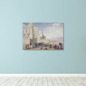 Monte Cavallo, Rom Leinwanddruck (Insitu (Holzboden))