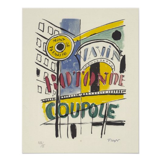 Monte de Parnasse, Poster (Vorderseite)