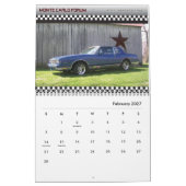 Monte des Monats-Kalenders 2016 Kalender (Feb 2027)