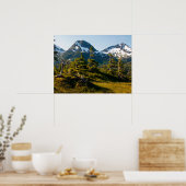 Monte Eccles bei Cordova, Alaska Poster (Küche)
