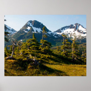 Monte Eccles bei Cordova, Alaska Poster