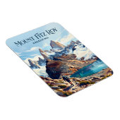 Monte Fitz Roy Argentinien Magnet (Rechte Seite)