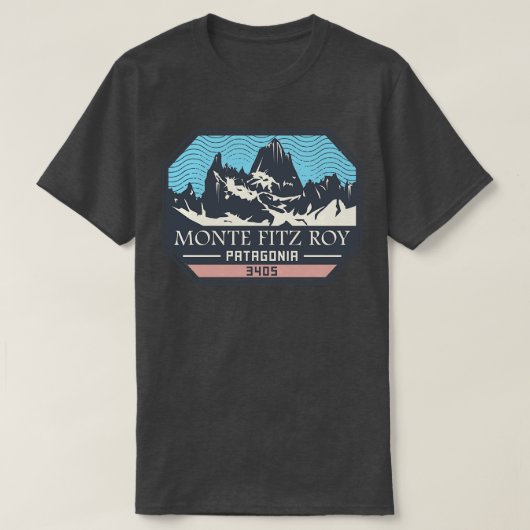 Monte Fitz Roy Patagonia T-Shirt (Design vorne)