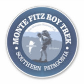 Monte Fitz Roy Trek (BG) Aufkleber (Vorderseite)